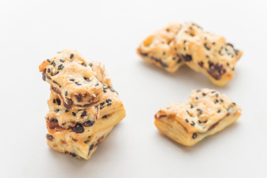 美味可口的蔓越莓起酥饼干 