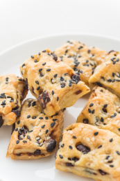 美味可口的蔓越莓起酥饼干 