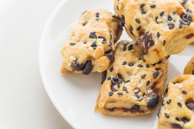 美味可口的蔓越莓起酥饼干 