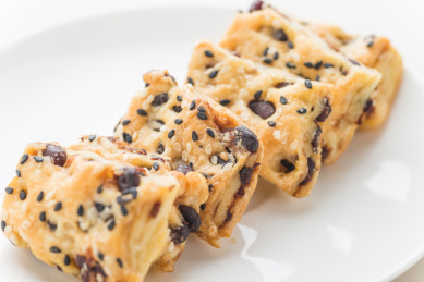 美味可口的蔓越莓起酥饼干 