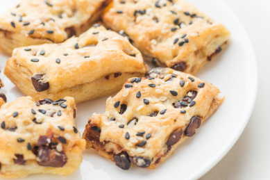 美味可口的蔓越莓起酥饼干 