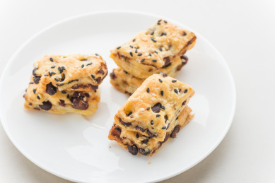 美味可口的蔓越莓起酥饼干 