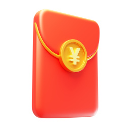 红包3D立体电商新年活动红包