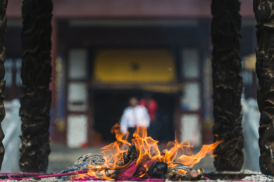 湖北随州大洪山禅院慈恩寺景观