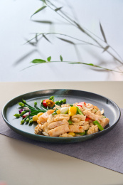 鲜核桃虾胶让藕条