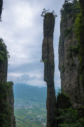 湖北恩施大峡谷一炷香奇景