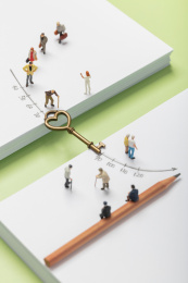 微缩创意衰老与寿命的延长线