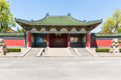 中国山东省广饶县孙武故里孙武祠