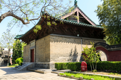 山东省广饶县孙武祠南宋古建筑关帝庙大殿