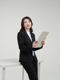 办公桌女白领