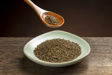 传统中医滋补药材沙苑子特写