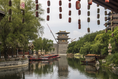湖北襄阳盛世唐城景区