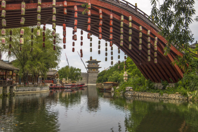 湖北襄阳盛世唐城景区