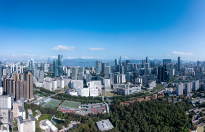 深圳南山粤海街道全景