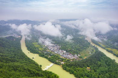 中国浙江丽水缙云仙都风景区