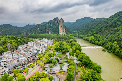 浙江丽水缙云仙都风景区