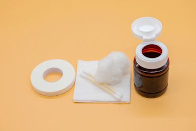 医疗用品清洗伤口碘伏和棉签