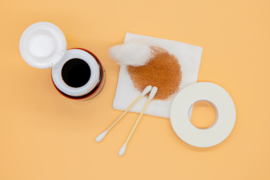 医疗用品清洗伤口碘伏和棉签