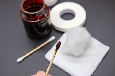 医疗用品清洗伤口碘伏和棉签