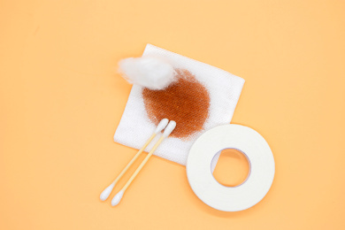 医疗用品清洗伤口碘伏和棉签