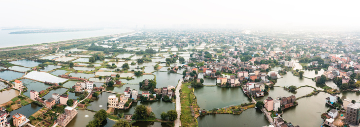 中国江门市鹤山市华侨城古劳水乡旅游区