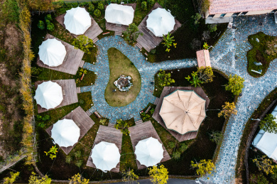 中国江门市鹤山市华侨城古劳水乡旅游区