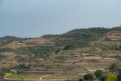 甘肃天水王甫乡乡村风景