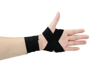 一款高弹的网状弹力纱布自粘绷带