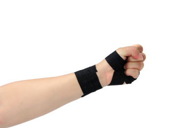 一款高弹的网状弹力纱布自粘绷带