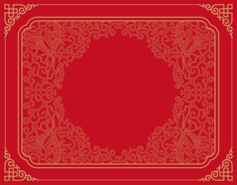中式传统矢量花纹