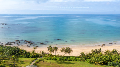 文昌淇水湾椰林沙滩