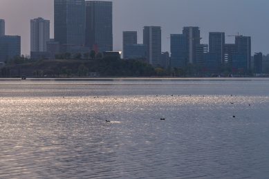 成都天府新区兴隆湖风景
