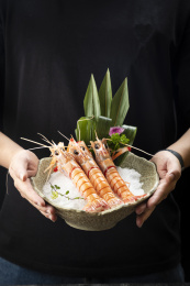 高端日料刺身鳌虾