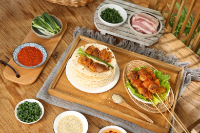 深底上的淄博小饼