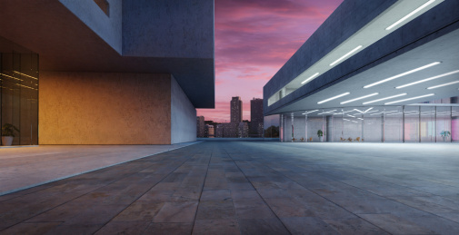 商业办公建筑物外观