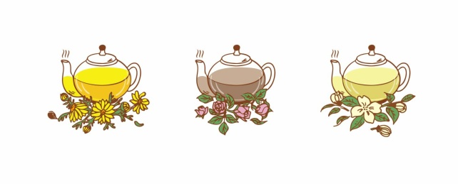 花茶包装插画