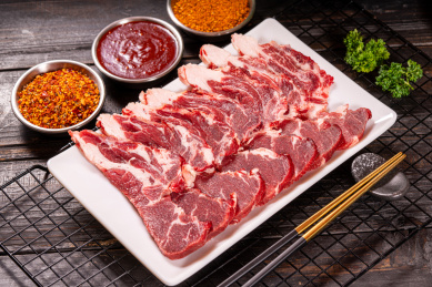 餐盘里的牛上脑