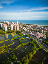 北海银滩周边建筑