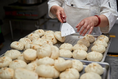 包子面点的制作过程