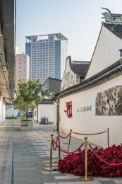 清晨的常州市青果巷历史文化街区