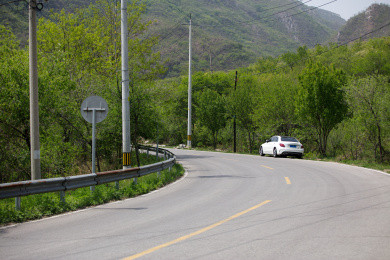 北京昌平桃下路风光