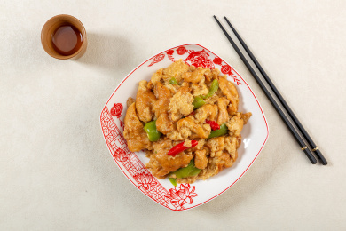 天津特色菜：笃面筋