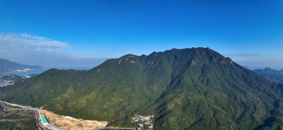 深圳大鹏半岛国家地质公园博物馆七娘山航拍