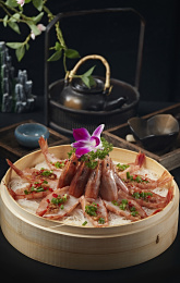 蒜蓉粉丝蒸开背大虾