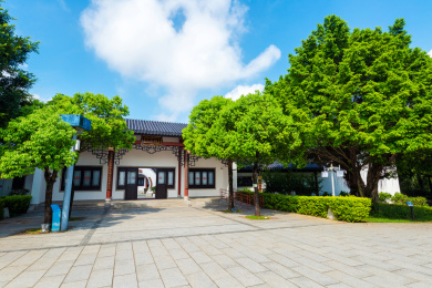 广东广州市花都湖国家湿地公园岭南园探花门