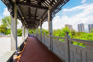 广东广州市花都湖国家湿地公园花都阁