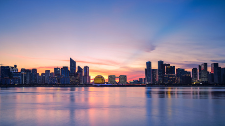 钱江新城夜景