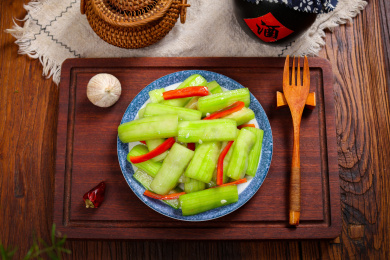 美味农家菜小炒胜瓜