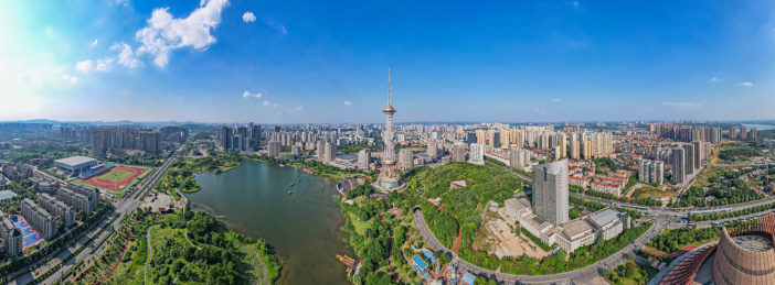 中国湖南省株洲天元区全景