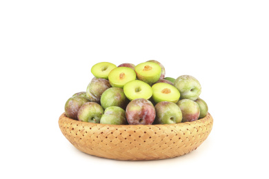 白底上的五月脆